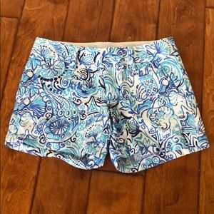 Paisley printed shorts